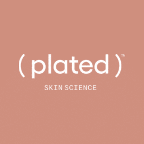 plated logo